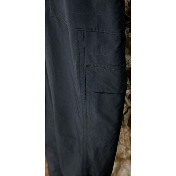Women’s Black Athleta Chelsea Ankle Pull On Cargo Pants Size 2 Small Stain As Pi - Picture 4 of 8